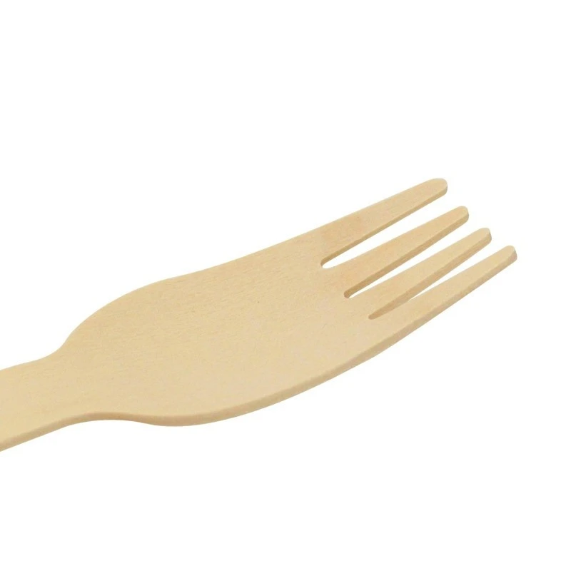 160mm Disposable Wooden Fork | Eco-Friendly -senyang